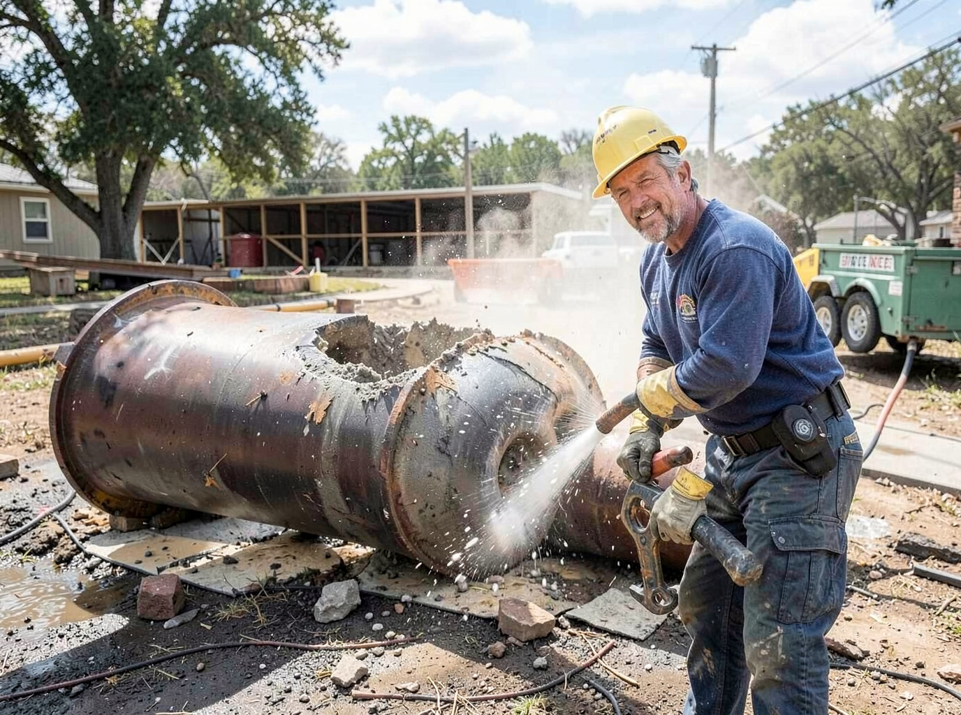 Sewer Pipe Bursting in Grapevine